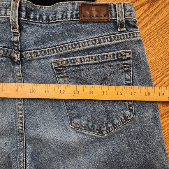 Vintage Calvin Klein Low Rise Bootcut Jeans Women's Size 10 - Picture 11 of 12